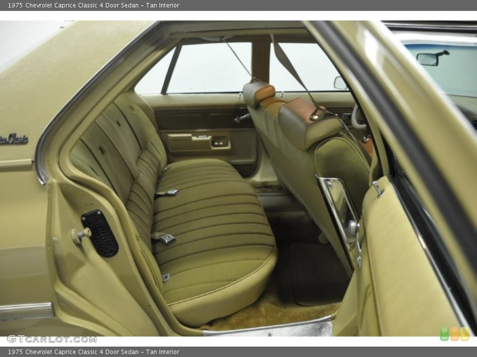 Tan 1975 Chevrolet Caprice Interiors