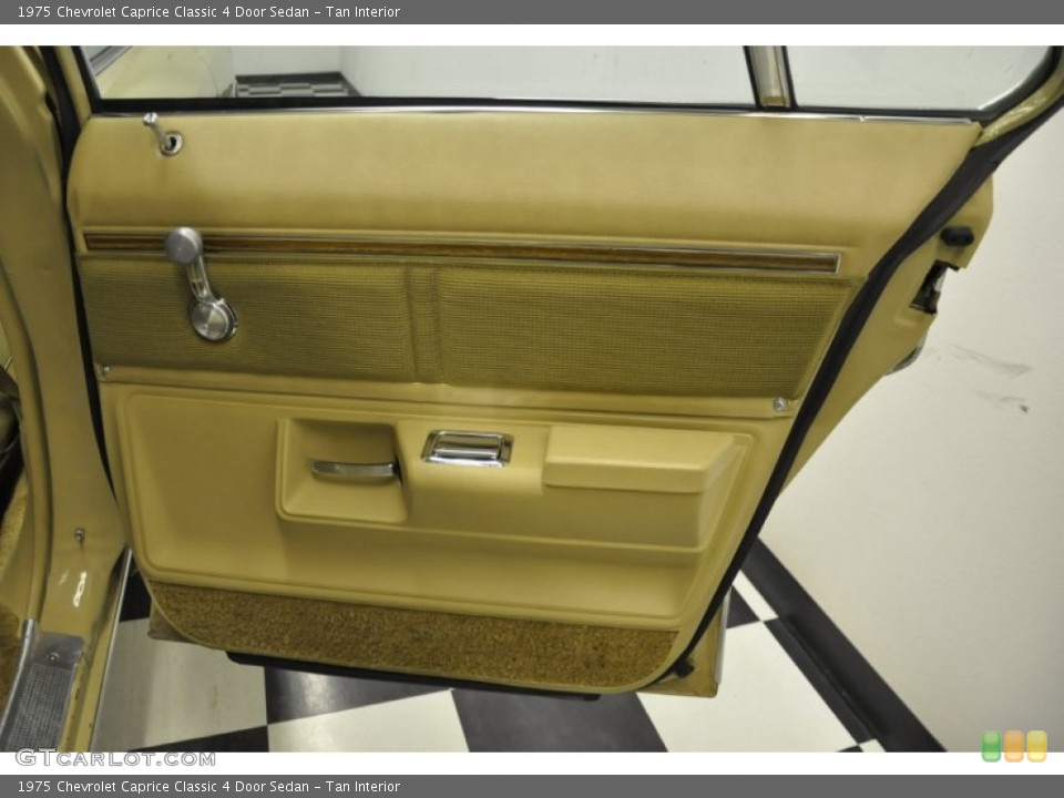 Tan Interior Door Panel for the 1975 Chevrolet Caprice Classic 4 Door Sedan #59814626
