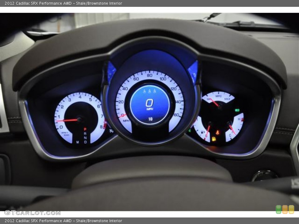 Shale/Brownstone Interior Gauges for the 2012 Cadillac SRX Performance AWD #59816390