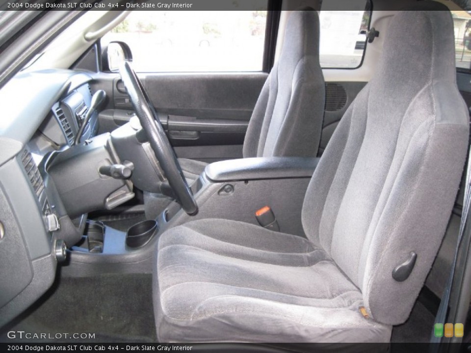 Dark Slate Gray Interior Photo for the 2004 Dodge Dakota SLT Club Cab 4x4 #59817269