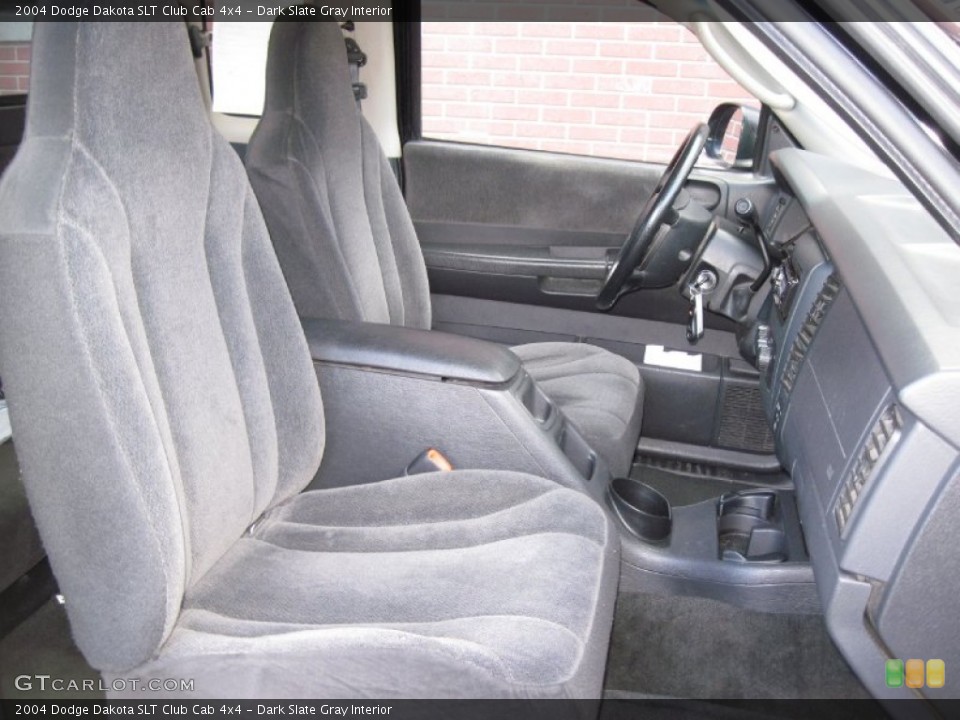 Dark Slate Gray Interior Photo for the 2004 Dodge Dakota SLT Club Cab 4x4 #59817278