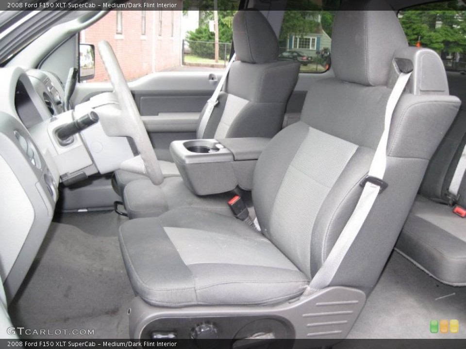Medium/Dark Flint Interior Front Seat for the 2008 Ford F150 XLT SuperCab #59817821