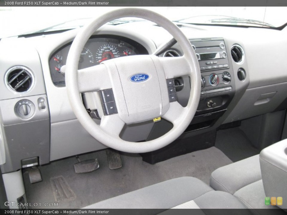 Medium/Dark Flint Interior Dashboard for the 2008 Ford F150 XLT SuperCab #59817839