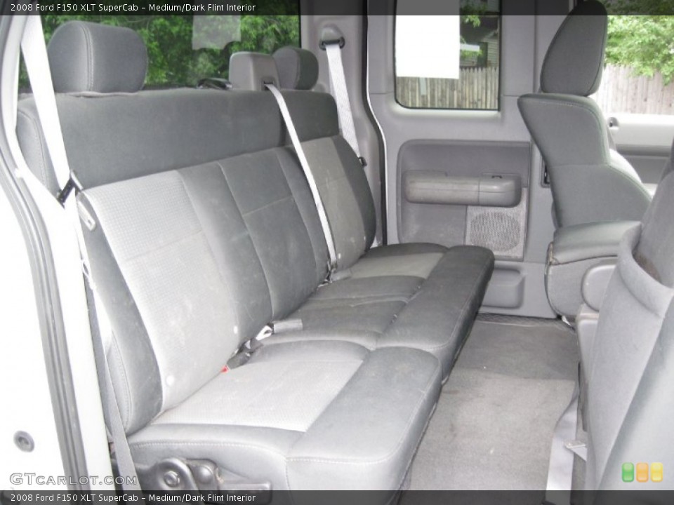 Medium/Dark Flint Interior Rear Seat for the 2008 Ford F150 XLT SuperCab #59817866