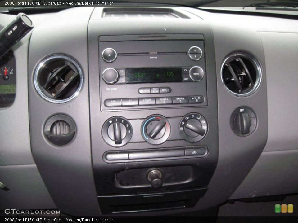 Medium/Dark Flint Interior Controls for the 2008 Ford F150 XLT SuperCab #59817872