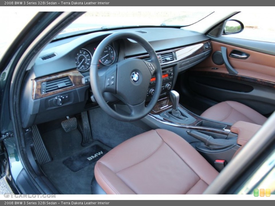 Terra Dakota Leather Interior Prime Interior for the 2008 BMW 3 Series 328i Sedan #59818049