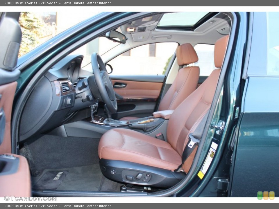 Terra Dakota Leather Interior Photo for the 2008 BMW 3 Series 328i Sedan #59818059
