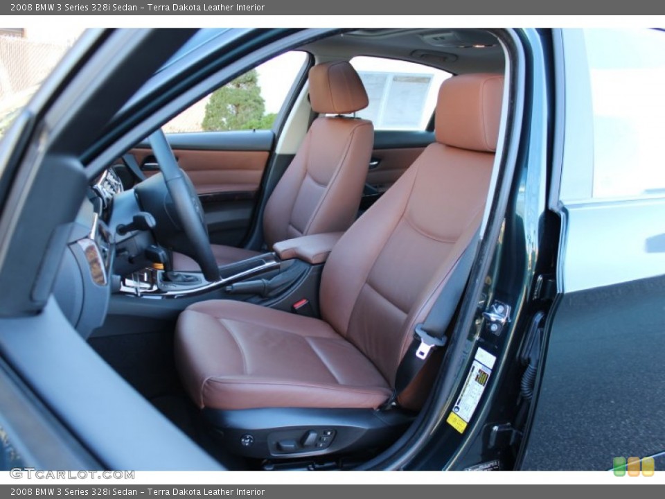 Terra Dakota Leather Interior Photo for the 2008 BMW 3 Series 328i Sedan #59818070