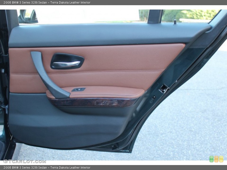 Terra Dakota Leather Interior Door Panel for the 2008 BMW 3 Series 328i Sedan #59818154