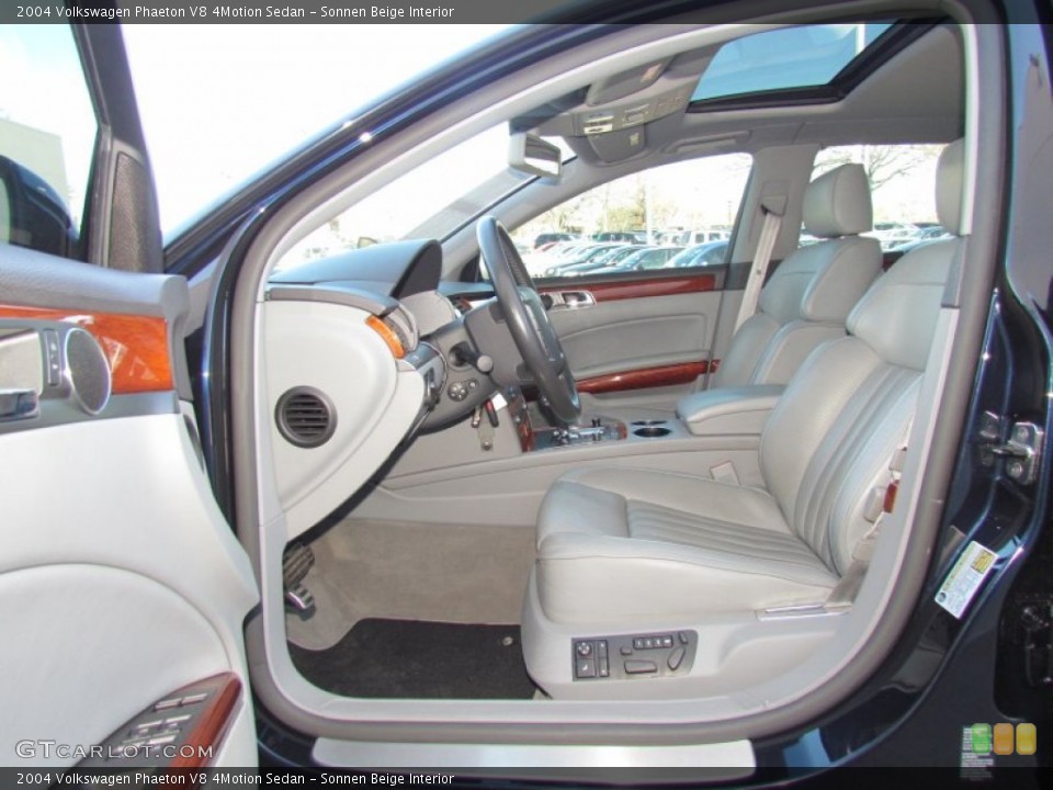 Sonnen Beige Interior Photo for the 2004 Volkswagen Phaeton V8 4Motion Sedan #59818827
