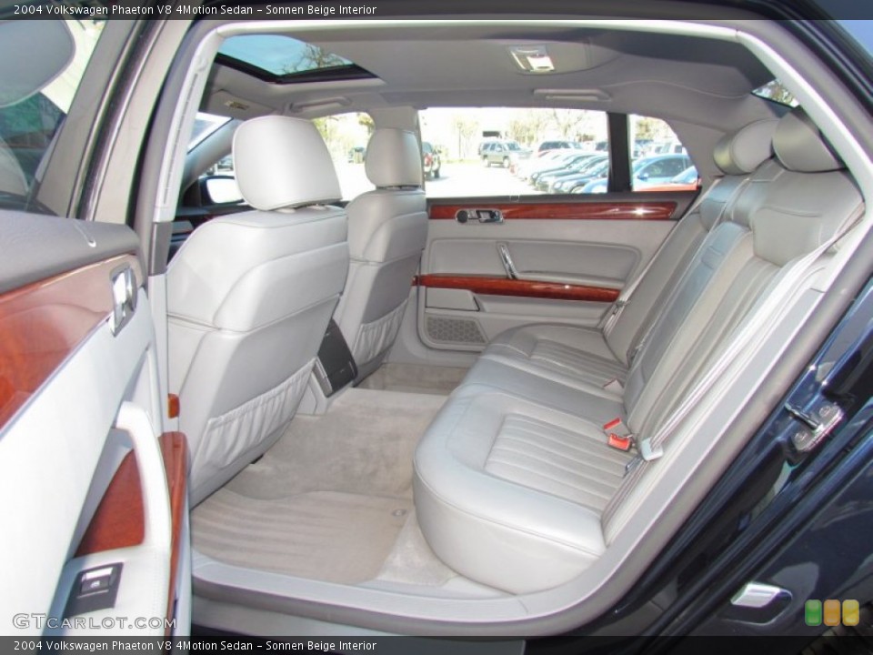 Sonnen Beige Interior Photo for the 2004 Volkswagen Phaeton V8 4Motion Sedan #59818854