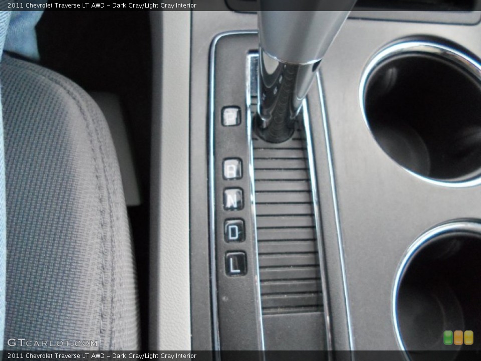 Dark Gray/Light Gray Interior Transmission for the 2011 Chevrolet Traverse LT AWD #59819856