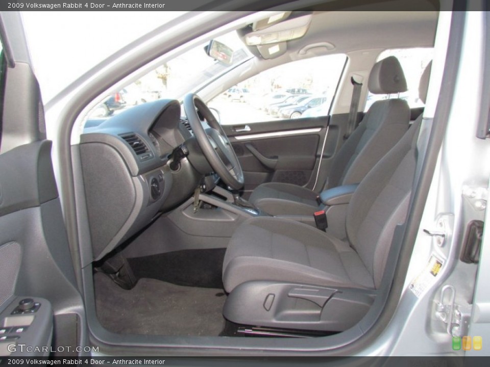 Anthracite Interior Photo for the 2009 Volkswagen Rabbit 4 Door #59820074