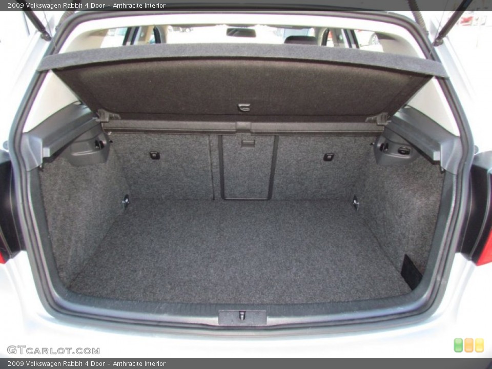 Anthracite Interior Trunk for the 2009 Volkswagen Rabbit 4 Door #59820172