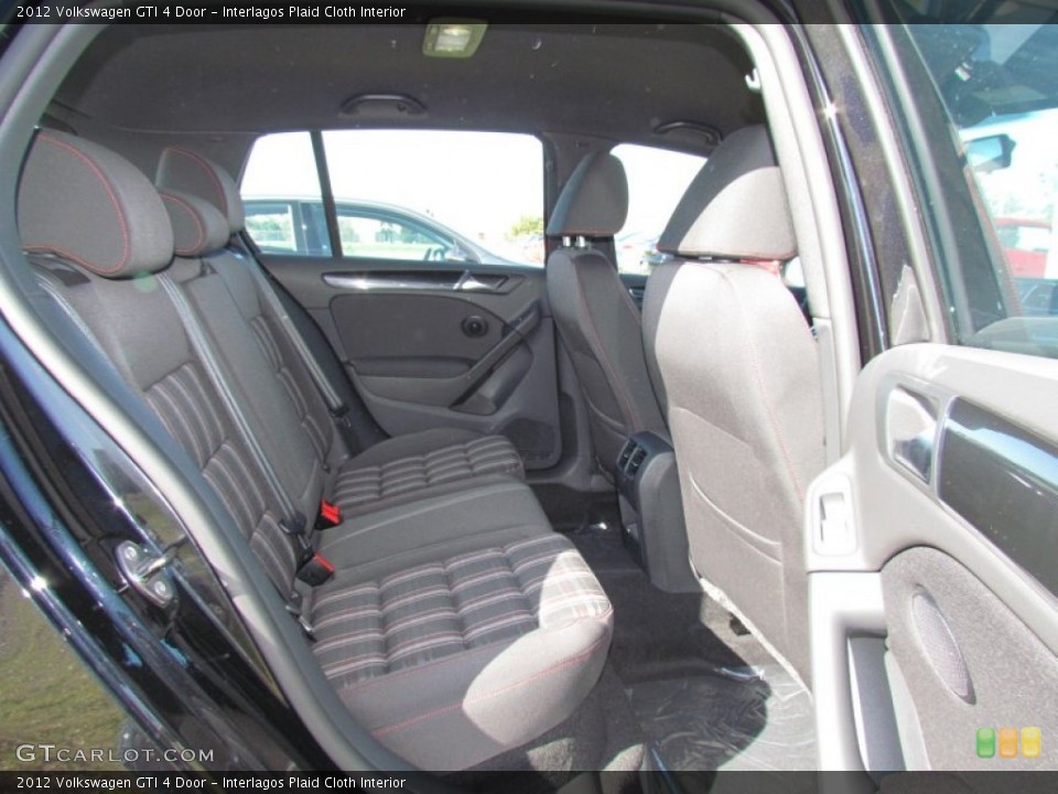 Interlagos Plaid Cloth Interior Photo for the 2012 Volkswagen GTI 4 Door #59821343