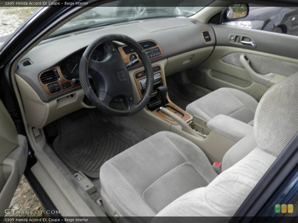 Beige Interior Photo for the 1995 Honda Accord EX Coupe #59821460