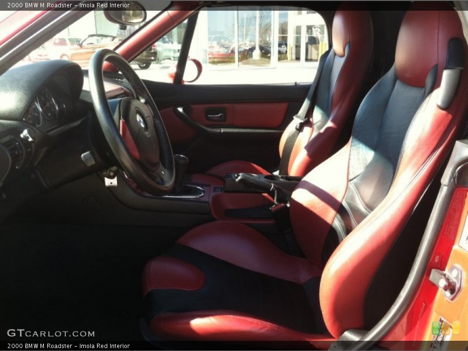 Imola Red Interior Photo for the 2000 BMW M Roadster #59821952