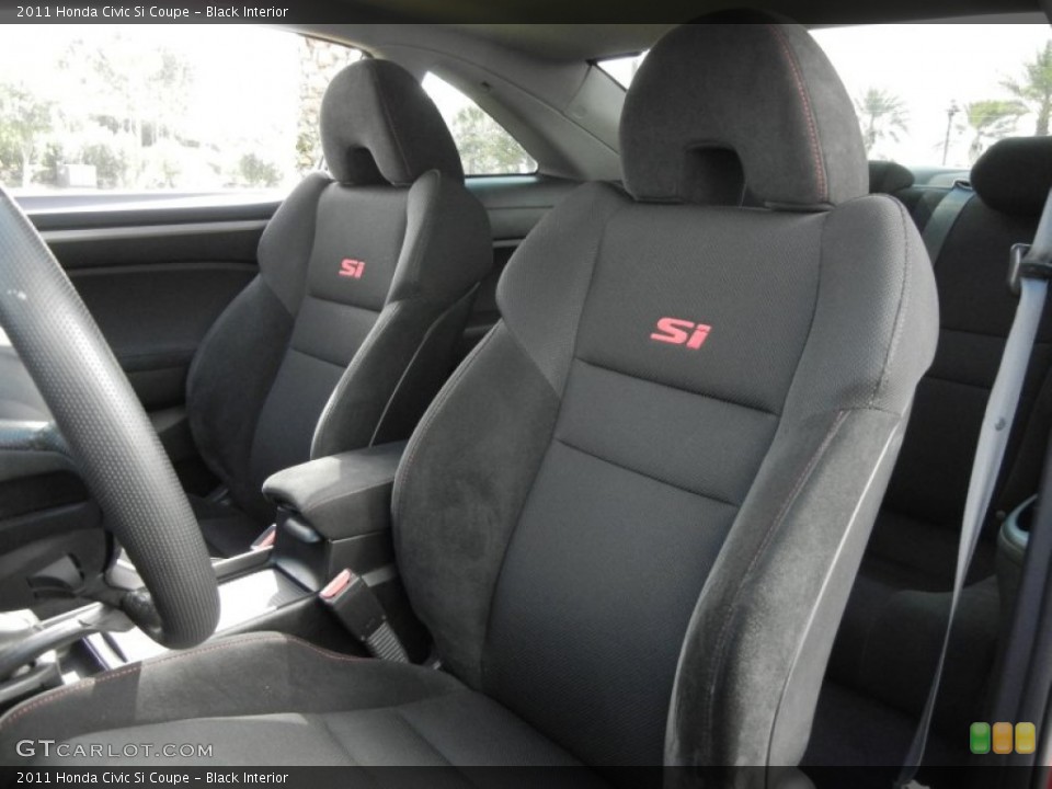 Black Interior Photo for the 2011 Honda Civic Si Coupe #59822468