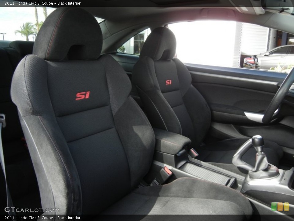 Black Interior Photo for the 2011 Honda Civic Si Coupe #59822489