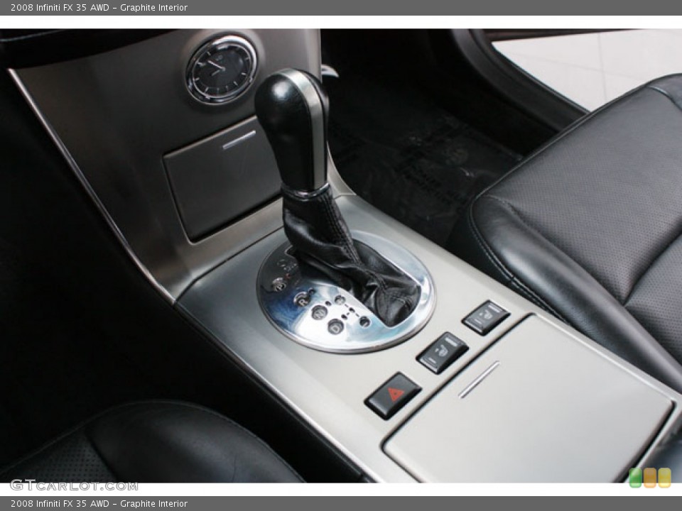 Graphite Interior Transmission for the 2008 Infiniti FX 35 AWD #59824089