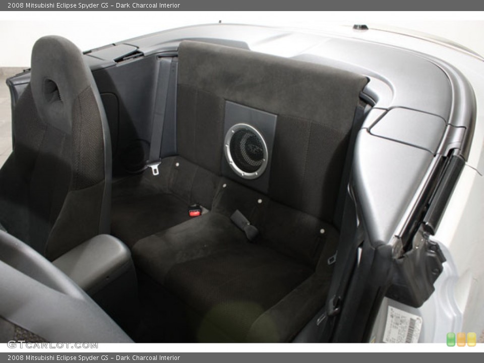 Dark Charcoal Interior Rear Seat for the 2008 Mitsubishi Eclipse Spyder GS #59825222