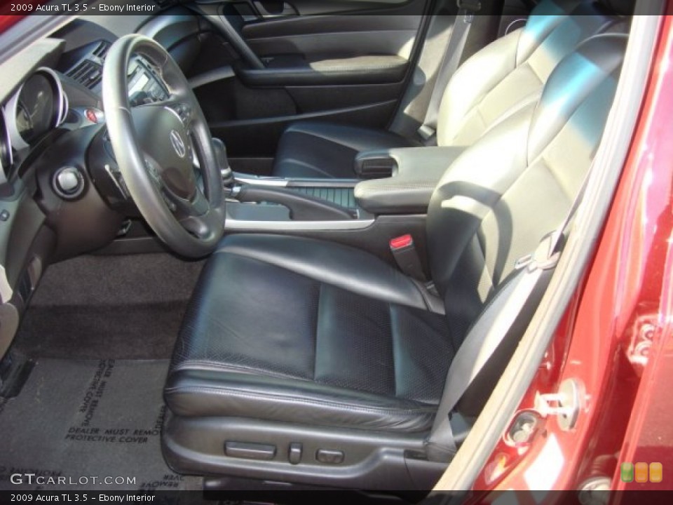 Ebony Interior Photo for the 2009 Acura TL 3.5 #59827418