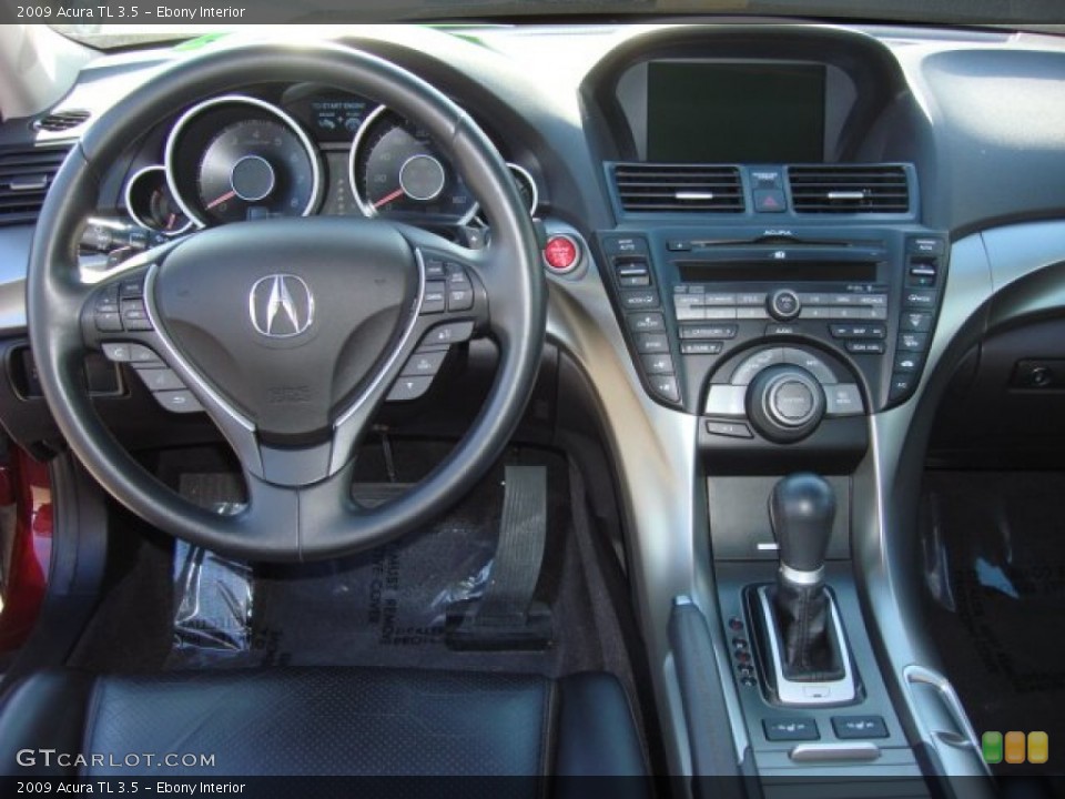 Ebony Interior Dashboard for the 2009 Acura TL 3.5 #59827441