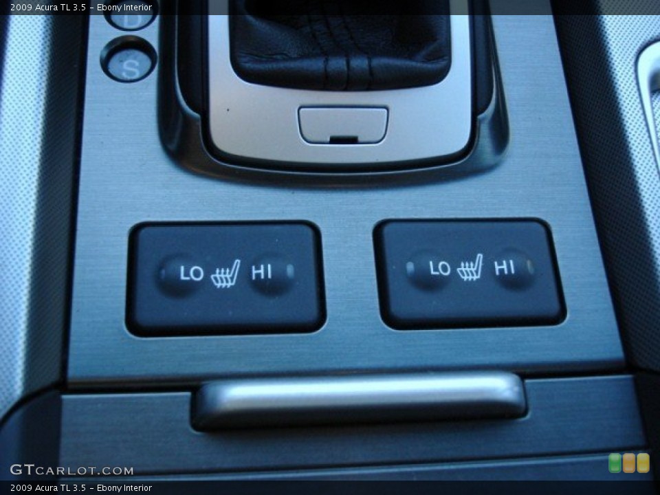 Ebony Interior Controls for the 2009 Acura TL 3.5 #59827502