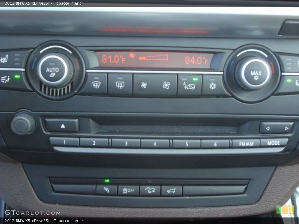 Tobacco Interior Controls for the 2012 BMW X5 xDrive35i #59828261