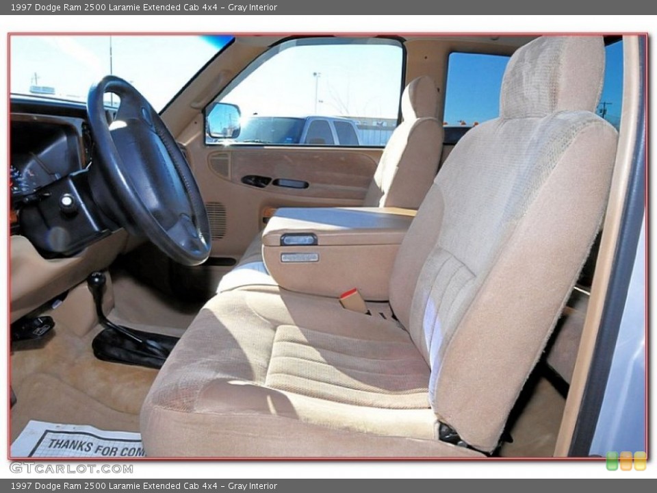 Gray Interior Photo for the 1997 Dodge Ram 2500 Laramie Extended Cab 4x4 #59828316