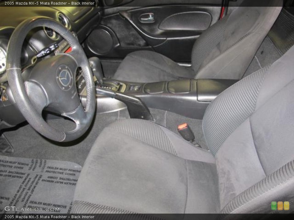Black Interior Photo for the 2005 Mazda MX-5 Miata Roadster #59828847