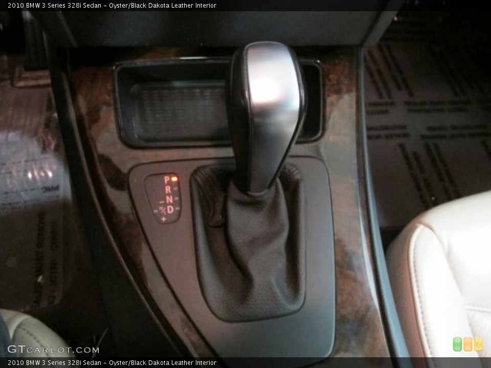 Oyster/Black Dakota Leather Interior Transmission for the 2010 BMW 3 Series 328i Sedan #59829129
