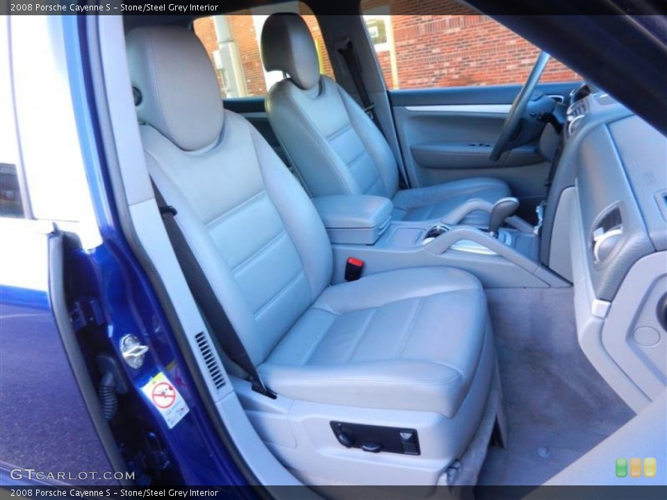 Stone/Steel Grey Interior Photo for the 2008 Porsche Cayenne S #59829810