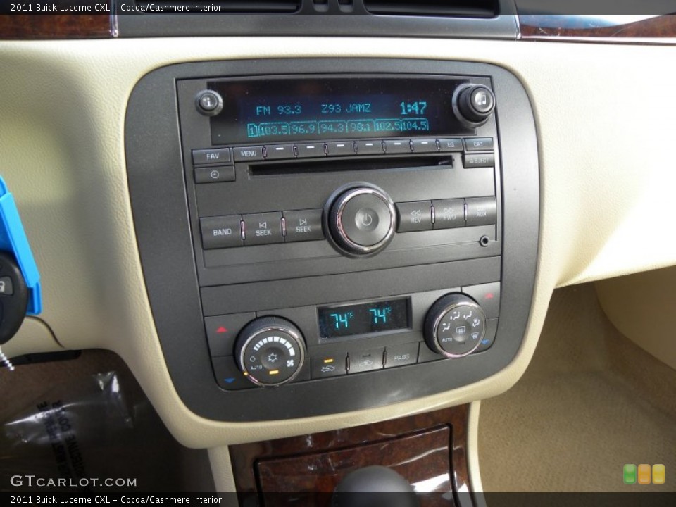 Cocoa/Cashmere Interior Audio System for the 2011 Buick Lucerne CXL #59830155