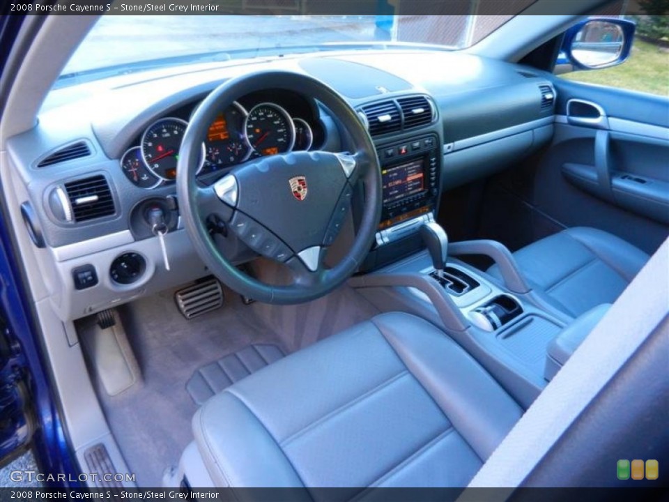 Stone/Steel Grey Interior Prime Interior for the 2008 Porsche Cayenne S #59830260