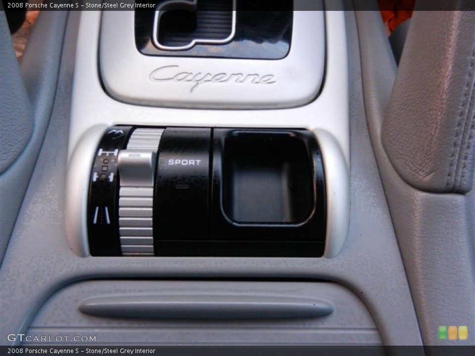 Stone/Steel Grey Interior Controls for the 2008 Porsche Cayenne S #59830554