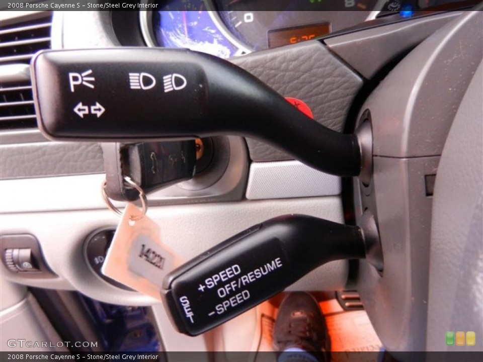Stone/Steel Grey Interior Controls for the 2008 Porsche Cayenne S #59830659