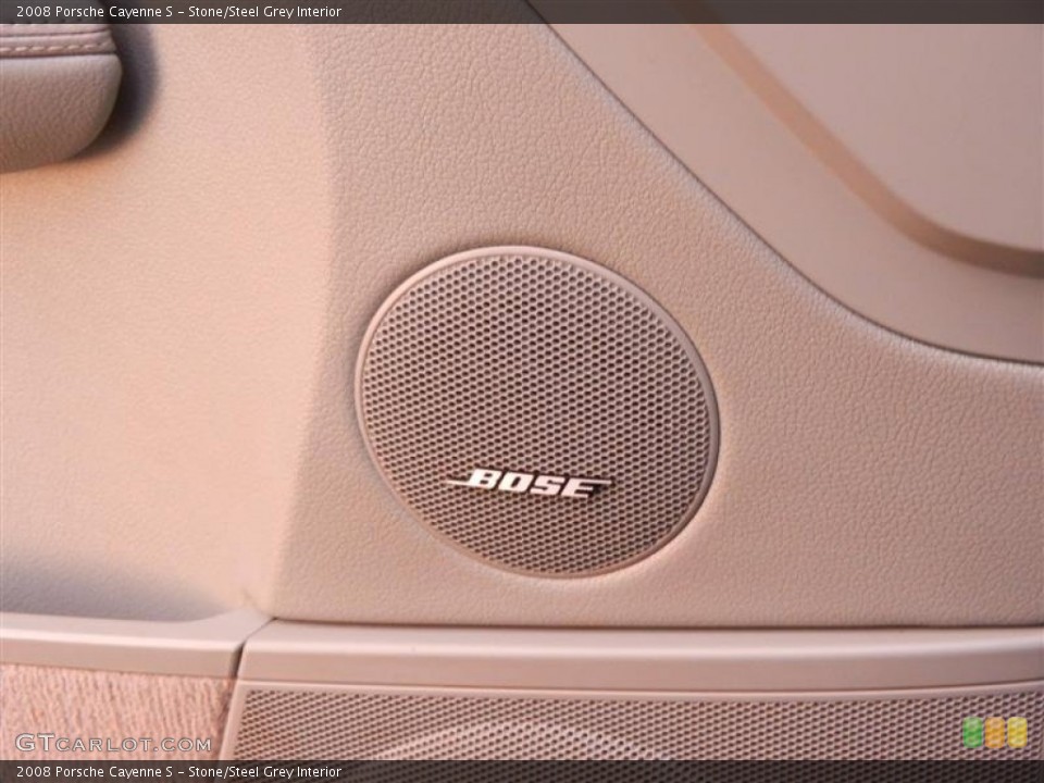 Stone/Steel Grey Interior Audio System for the 2008 Porsche Cayenne S #59830668