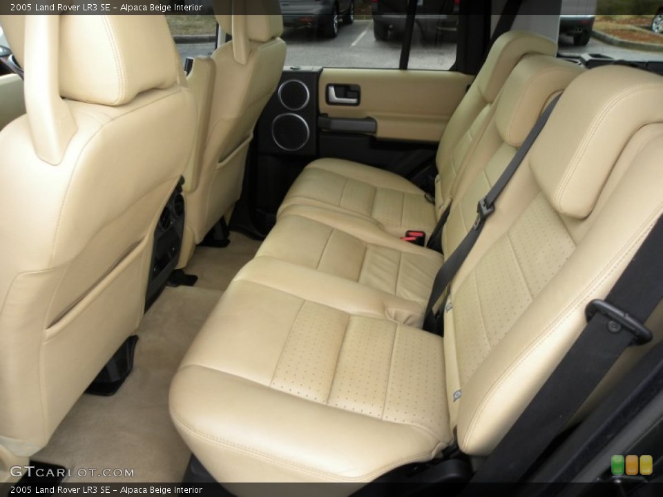 Alpaca Beige Interior Rear Seat for the 2005 Land Rover LR3 SE #59831573