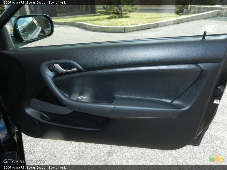 Ebony Interior Door Panel for the 2006 Acura RSX Sports Coupe #59832603