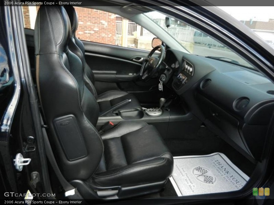 Ebony Interior Photo for the 2006 Acura RSX Sports Coupe #59832633