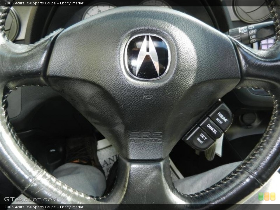 Ebony Interior Steering Wheel for the 2006 Acura RSX Sports Coupe #59832651