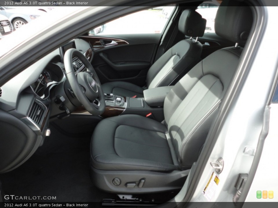 Black Interior Photo for the 2012 Audi A6 3.0T quattro Sedan #59833483