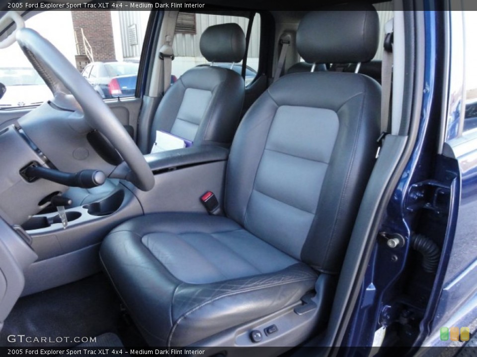 Medium Dark Flint Interior Front Seat for the 2005 Ford Explorer Sport Trac XLT 4x4 #59833626