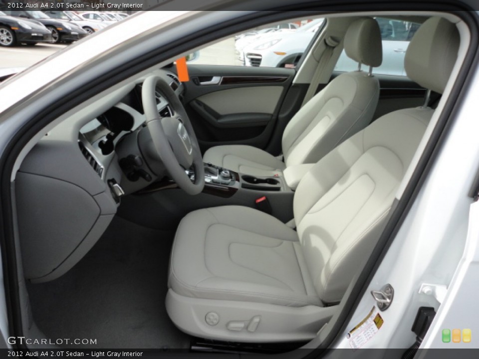 Light Gray Interior Photo for the 2012 Audi A4 2.0T Sedan #59833650
