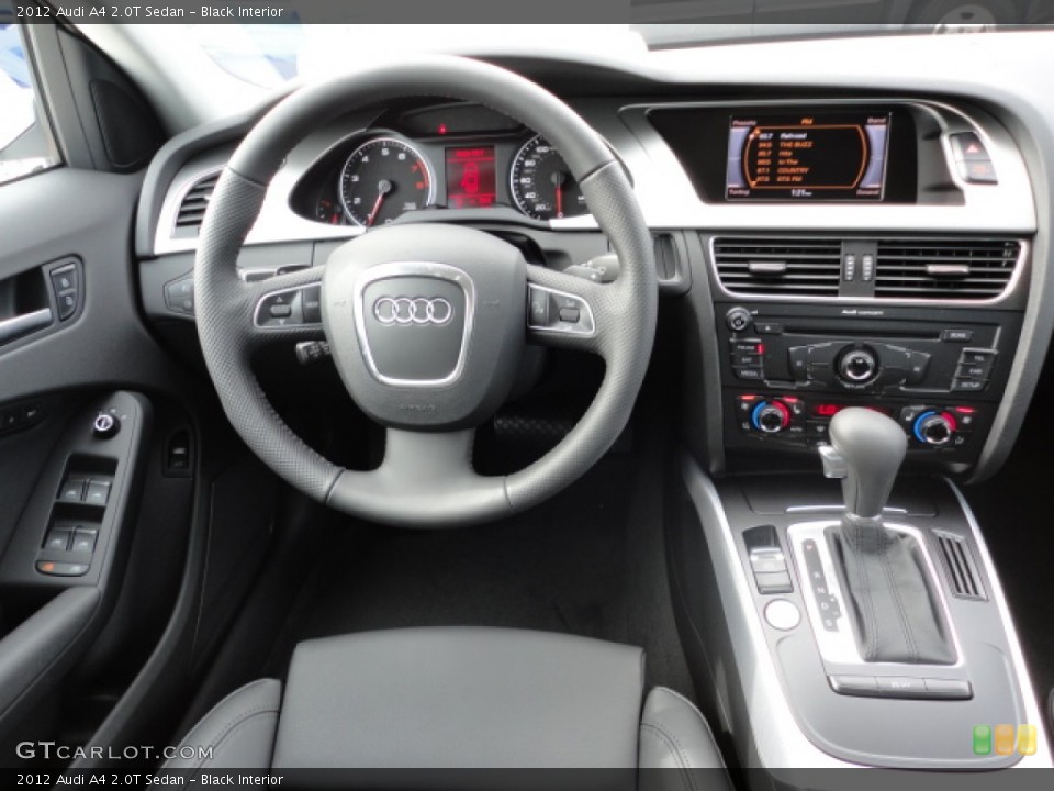 Black Interior Dashboard for the 2012 Audi A4 2.0T Sedan #59833749