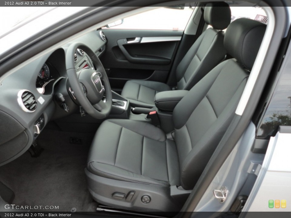 Black Interior Photo for the 2012 Audi A3 2.0 TDI #59833898