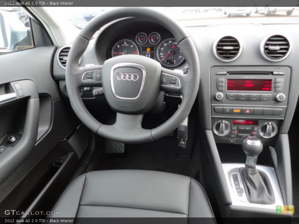 Black Interior Dashboard for the 2012 Audi A3 2.0 TDI #59833914