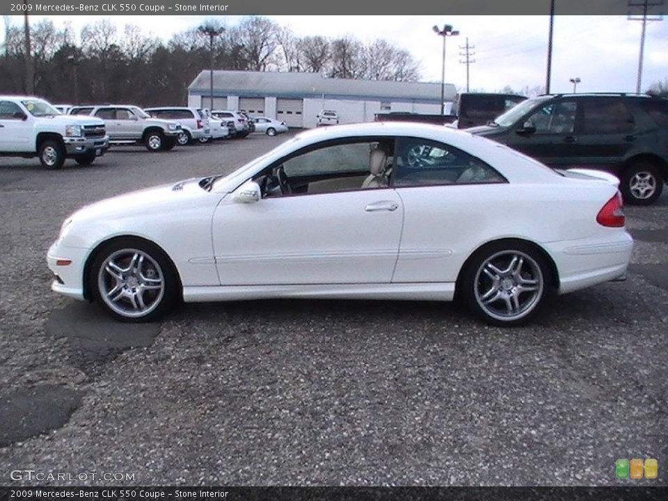 Stone Interior Photo for the 2009 Mercedes-Benz CLK 550 Coupe #59835639
