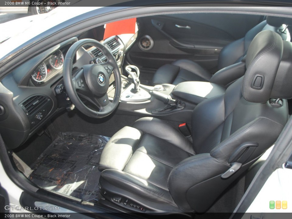 Black Interior Photo for the 2008 BMW M6 Coupe #59835939